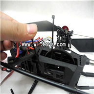 MJX F49 F649 Lower voltage alarm-50 meters auditory mjx F45 F645 RC helicopter Parts
