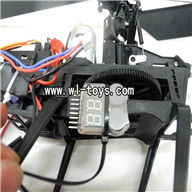 MJX F49 F649 Lower voltage alarm-50 meters auditory mjx F45 F645 RC helicopter Parts