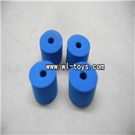 MJX F649 sponge pad-Strong protection for MJX F46 Landing skid,mjx F45 F645 RC helicopter Parts