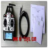 MJX F49 The remote control F649 Six-Channel Simulator-Include 2.4G transmitter function,mjx F45 F645 RC helicopter Parts,mjxrc toys helikopter Accessories