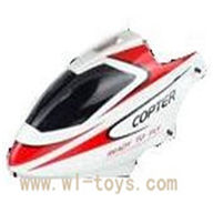 WL V911-03 Head Cover(red&orange) WLtoys V911 WL V911-1 RC Helicopter Spare Parts WL Toys rc model