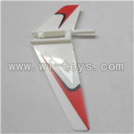 WL V911-23 Vertical wing (1pcs)-Red WLtoys V911 WL V911-1 RC Helicopter Spare Parts WL Toys rc model