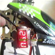 Lower voltage alarm for the FX078 FX059 FX037 li-battery to ensure timely return(unofficial) Feilun toys FX078 rc helicopter Spare parts