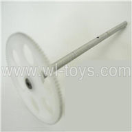 BR6308-parts-07 Upper main gear with hollow pipe BORONG toys model BR6308 RC Helicopter Parts BR 6308 helikopter Accessories
