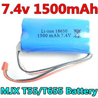 mjx T55/T655-parts-31 Battery 7.4v 1500mah,MJX T655 T55 RC Helicopter Spare Parts