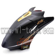 H227-21-parts-03 Hover,Head cover(Square shape black) Can use for HTX H227-21,H227-23,H227-25,H227-26,h227-27 RC Helicopter