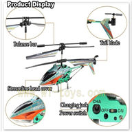 WLtoys S939 helicopter WL toys S939 rc helicopter and WLtoys S939 parts list