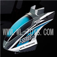 F-series MJX f46 helicopter parts-01 Head cover(Blue),MJX F46 toys F646 rc helicopter model Accessories