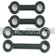 F-series MJX f46 helicopter parts-06 Long connect buckle(2pcs) & Short connect buckle(2pcs),MJX F46 toys F646 rc helicopter model Accessories