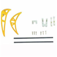 double horse 9103 parts-10 Main Frame Decorated Aluminium Plates,shuangma DH 9102 rc helicopter parts