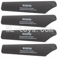 UDI U17 rc helicopter parts-05 Lower main blades(4pcs)