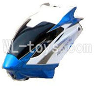UDI U25 rc helicopter parts-02 Head cover(Blue)