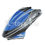 UDI U820 rc helicopter parts-02 Head cover(Blue)