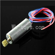 DFD F182 RC Quadcopter Parts-09 rotating Motor with red and Blue wire