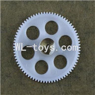 DFD F187 RC helicopter Parts-08 Lower main gear with copper sleeve