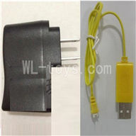Skytech M19 RC Helicopter parts-29 Straight conversion plug & USB Charger