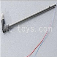 Skytech M13 RC Helicopter Parts-24 Tail motor set(Long tail pipe & Tail cover & Tail motor)