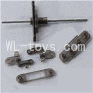 Skytech M3 M3A RC Helicopter Parts-06 Upper Main blade grip set & Lower main blade grip set & Main hollow pipe