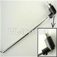 Foda F307 F307C F307H F307L RC helicopter parts-31 Tail unit(Long tail pipe & Tail cover & Tail motor)
