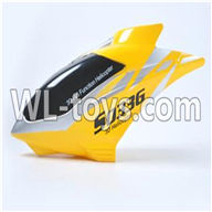 SYMA S033 S033G RC Helicopter-02 Head cover(Yellow)