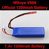WLtoys V666 RC Quadcopter parts WL toys V666 Official 7.4v 1200mah battery WLtoys V666 RC Quadcopter parts WL toys V666 Official 7.4v 1200mah battery