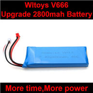 WLtoys V666 RC Quadcopter parts WL toys V666 Upgrade Battery-7.4v 2800mAH battery 40c