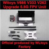 Wltoys V666 V333 V262 V912 RC Quadcopter parts WL toys V666 Upgrade 5.8G FPV Unit