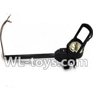 WLtoys V666 RC Quadcopter WL toys V666 parts-04 Rotating Motor Assembly-With Red and Blue wire