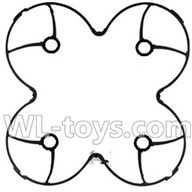 Double horse 9136 RC Quadcopter parts DH 9136 parts-06 Outer protect frame-Black