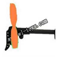 WL-V202-UFO-10 Legs-Green(Carbon rod & Tail cover with gear & Tail blade & Tail motor) WLtoys Quadcopter model WL V202 rc helicopter parts