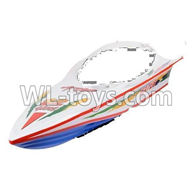 Double Horse 7000 RC boat parts-13 Bottom boat body ,shuang ma DH 7000 parts