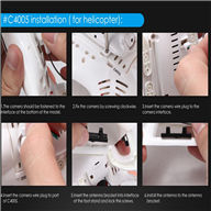MJX C4005 Camera unit, MJX C4005 toys helicopter model parts