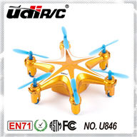 UDI U846 RC Quadcopter-2.4G 4CH 6 axis flying mini rc drone UFO,UDI U846 parts list