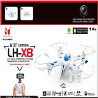 Lead Honor LH-X8WF Quadcopter -Option 4(Include the HD 2,000,000 Pixels camera,WIFI FPV Real time Function,Not include the mobiel phone)