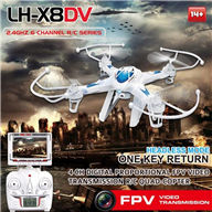 Lead Honor LH-X8DV Quadcopter -Option 3((Include the HD 2,000,000 Pixels camera,Also include the FPV Real time camera video Transmission receiver screen Parts)