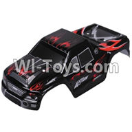 Wltoys A979 Body canapy,Car canopy,Sheel cover-Black,Wltoys A979 RC Truck Parts,rc car and rc racing car Spare Parts