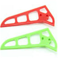 mjx f-45 -41 Tail Vertical fin plate (Green/Red)(1pcs),Mjx F45 F645 RC helicopter Parts,mjxrc toys MJX F645 helikopter Accessories