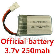 DFD F180 RC Quadcopter parts-09 Official 3.7v 250mah battery