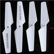 JJRC H5 H5C Parts-02 Rotor blades,Propellers(4pcs)-White For JJRC H5C Quadcopter parts,H5C Drone Parts