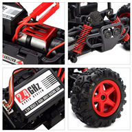Subotech BG1510D rc car,Subotech BG1510D High speed 1/24 1:24 Full-scale rc racing car,2.4G 4WD Rock Crawler RC Car-Red Subotech-Car-All
