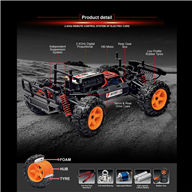 Subotech BG1511 rc car,Subotech BG1511A High speed 1/22 1:22 Full-scale rc racing car,2.4G 4WD Rock Crawler RC Car-Black color Subotech-Car-All