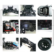 HaiBoXing 12882P rc car HaiBoXing 12882P High speed 1/12 1:12 Full-scale rc racing car,Updated Version 12882P 2.4G Radio Control Truck(More than Speed(35km/h), Shockproof )-Green HaiBoXing-Car-All