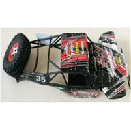 Wltoys 10428-C Parts-107 0482 Whole Car shell unit(Include Car shell,All Rollcage),Wltoys 10428-C Rc Car Parts,High speed 1:10 Scale 4wd,10428-C Electric Power On Road Drift Racing Truck Car Parts