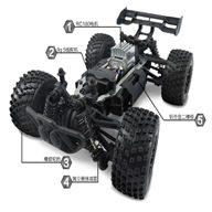 HaiBoXing 2128 rc car HaiBoXing 2128 High speed 1/24 1:24 Full-scale rc racing car,Updated Version 2118 2.4G Radio Control Truck HaiBoXing-Car-All