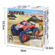 FQ777 HOPPER 9014 rc car,FQ777 HOPPER 9014 High speed 1/24 1:24 Full-scale rc racing car,2.4G 4WD Rock Crawler RC Car-Yellow FQ777-Car-All