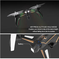 Wltoys Q393E Q393-E Wifi RC Quadcopter(Include the 720P Wifi Camera unit and Mobile phone support frame) Wltoys-Quadcopter-all