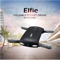 JJRC H37 RC Quadcopter(Without Transmitter,Wifi 720P 2,000,000 Pixels Camera,Phone control-Black)