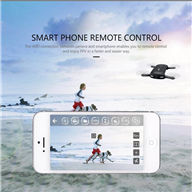 JJRC H37 RC Quadcopter(Without Transmitter,Wifi 720P 2,000,000 Pixels Camera,Phone control-Black)