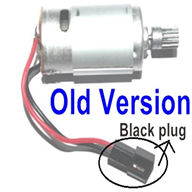 SuBotech BG1509 DJC01 Old Version Main motor with motor gear and Black plug,Subotech BG1509 RC Car Spare parts Accessories,1:12 4WD BG1509 RC Racing Car parts,High Speed Drifting Buggy Parts