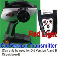 SuBotech BG1509 Parts-CJ0016 Old Version Transmitter,Remote control(With Red Light,Can only be used for Old version A and B circuit board),Subotech BG1509 RC Car Spare parts Accessories,1:12 4WD BG1509 RC Racing Car parts,High Speed Drifting Buggy Parts
